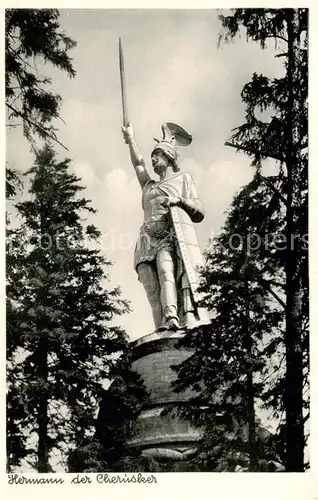 AK / Ansichtskarte  Teutoburgerwald Hermanns Denkmal Teutoburgerwald