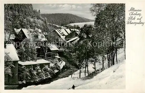 AK / Ansichtskarte  Altenau_Harz Blick auf den Schwarzenberg Altenau Harz