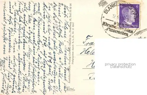 AK / Ansichtskarte  Blankenburg_Harz Burgruine Regenstein Blankenburg_Harz