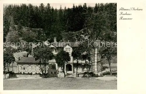 AK / Ansichtskarte  Altenau_Harz Kurhaus Hannover Altenau Harz