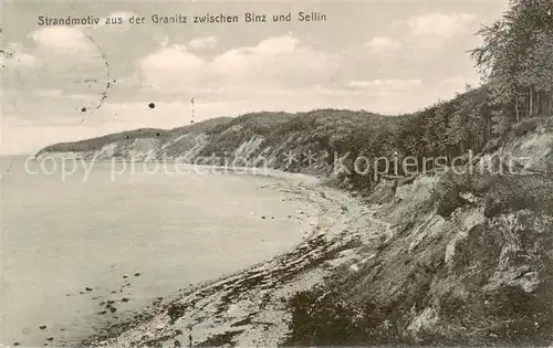 AK / Ansichtskarte  Granitz__Ruegen Strandmotiv 