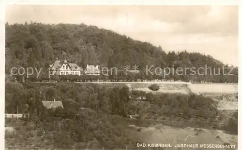 AK / Ansichtskarte  Bad_Kissingen Jagdhaus Messerschmitt Bad_Kissingen