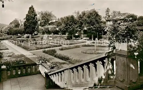 AK / Ansichtskarte  Bad_Kissingen Rosengarten Bad_Kissingen