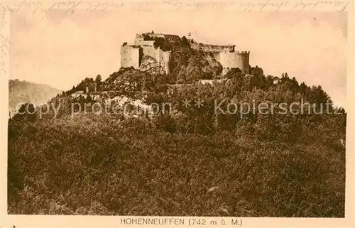 AK / Ansichtskarte  Neuffen Burg Hohenneuffen Ruine Neuffen