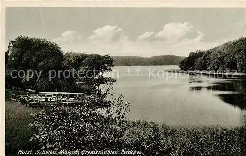 AK / Ansichtskarte  Malente-Gremsmuehlen Diecksee Naturpark Holsteinische Schweiz Malente-Gremsmuehlen