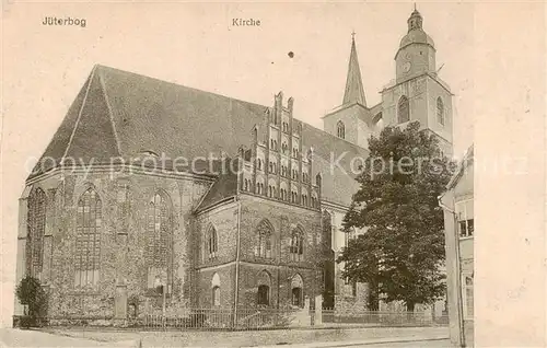 AK / Ansichtskarte  Jueterbog Kirche Jueterbog