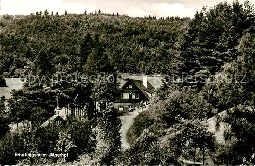 AK / Ansichtskarte  Waldkappel Erholungsheim Jaegerhof am Meissner Waldkappel