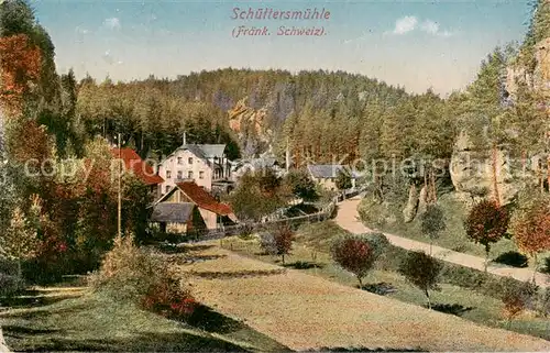 AK / Ansichtskarte 73809880 Schuettersmuehle_Pottenstein Gesamtansicht 