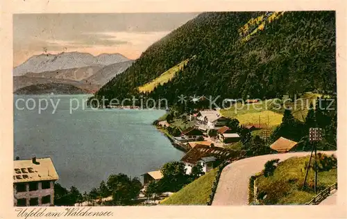 AK / Ansichtskarte  Urfeld_Walchensee Panorama Urfeld Walchensee