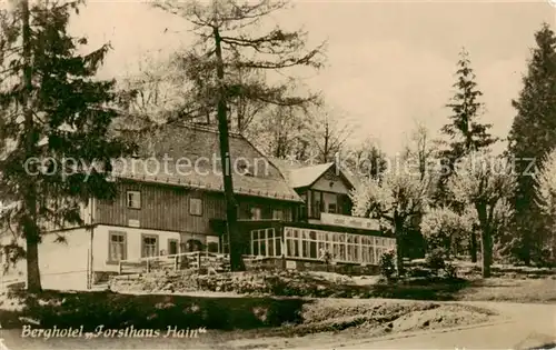 AK / Ansichtskarte  Oybin Kur- und Berghotel Forsthaus Hain Zittauer Gebirge Oybin