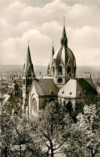 AK / Ansichtskarte  Heppenheim_Bergstrasse Kirche Heppenheim_Bergstrasse