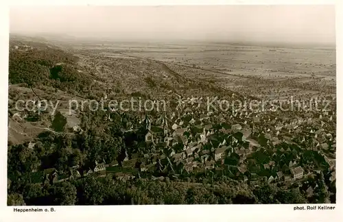 AK / Ansichtskarte  Heppenheim_Bergstrasse Panorama Heppenheim_Bergstrasse