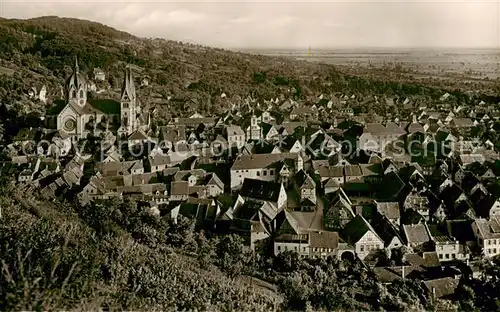 AK / Ansichtskarte  Heppenheim_Bergstrasse Panorama Heppenheim_Bergstrasse