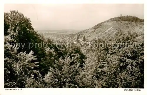 AK / Ansichtskarte  Heppenheim_Bergstrasse Panorama Heppenheim_Bergstrasse