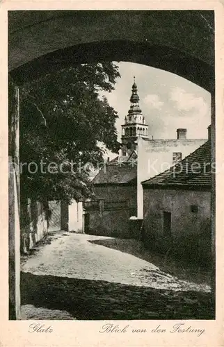 AK / Ansichtskarte  Glatz_Klodzko_Niederschlesien Blick von der Festung 