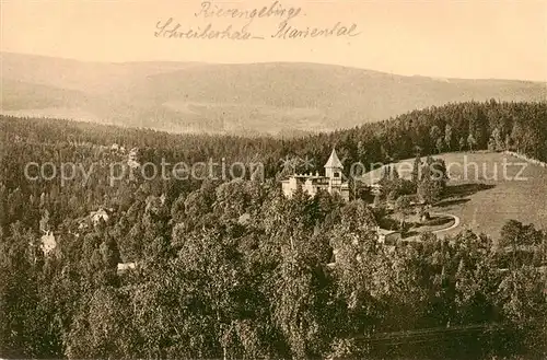 AK / Ansichtskarte  Marienthal_Niederschlesien Panorama Marienthal