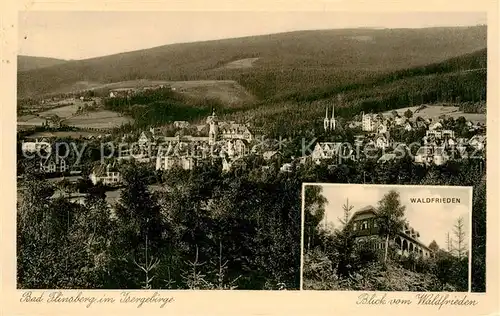 AK / Ansichtskarte  Bad_Flinsberg_Swieradow_Zdroj_PL Blick vom Waldfrieden 