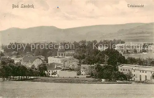 AK / Ansichtskarte  Bad_Landeck_Schlesien_PL Panorama 