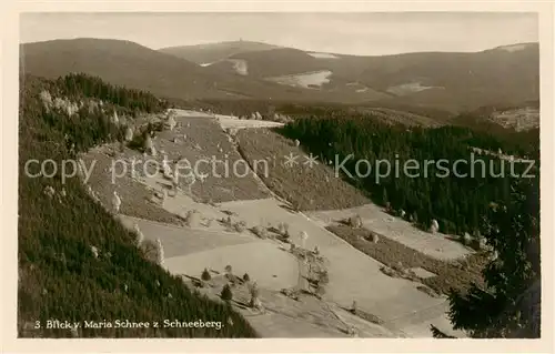 AK / Ansichtskarte 73810061 Maria_Schnee Panorama mit Schneeberg Maria Schnee