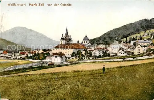 AK / Ansichtskarte  Maria-Zell_Mariazell_Steiermark_AT Wallfahrtskirche Panorama 