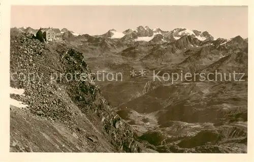 AK / Ansichtskarte 73810101 Obergurgl_Soelden_oetztal_Tirol Ramolhaus mit Stubaier Alpen 