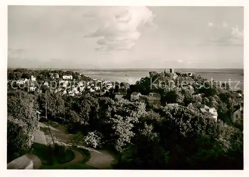 AK / Ansichtskarte  Blankenese_Hamburg Panorama mit Suellberg und Elbe 