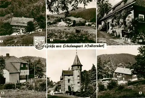 AK / Ansichtskarte  Waltersdorf_Bad_Schandau Grenzbaude Blick zur Lausche Oberlausitzer Haus Kinderheim Ruebezahl Post Schullandheim Lausitzer Hoehe Waltersdorf_Bad_Schandau