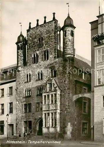 AK / Ansichtskarte  Hildesheim Tempelherrenhaus Hildesheim