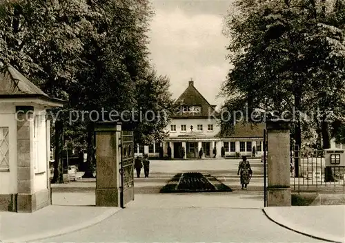 AK / Ansichtskarte  Bad_Hersfeld Kurpark Eingang Bad_Hersfeld