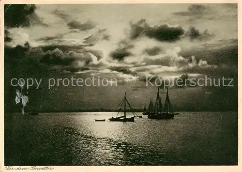 AK / Ansichtskarte  Heidebrink_Pommern_Ostseebad_PL Vor dem Gewitter 