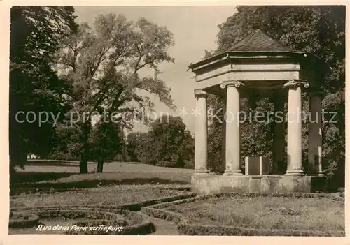 AK / Ansichtskarte  Tiefurt_Weimar Park Pavillon 