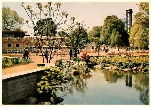 AK / Ansichtskarte 73810189 Hamburg Internat Gartenbau Ausstellung 1953 Park Hamburg