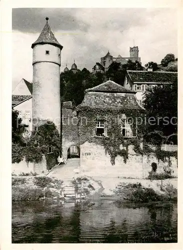 AK / Ansichtskarte  Wertheim_Main Schloss Wertheim Main