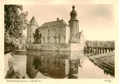 AK / Ansichtskarte  Gemen_Borken Wasserburg Gemen 