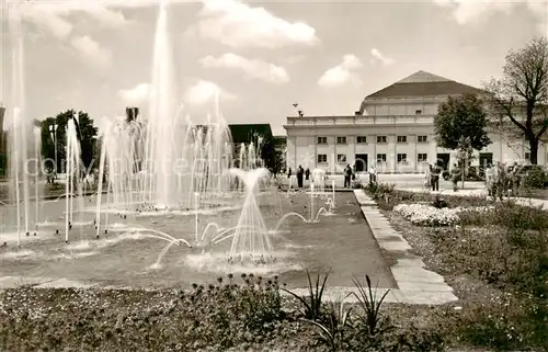 AK / Ansichtskarte 73810238 Karlsruhe_Baden Wasserspiele am Festplatz Karlsruhe_Baden