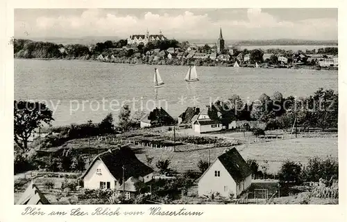 AK / Ansichtskarte  Ploen_See Blick vom Wasserturm Ploen_See