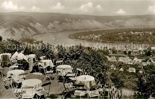 AK / Ansichtskarte  Boppard_Rhein Forsthaus Kreuzberg Terrasse Boppard Rhein