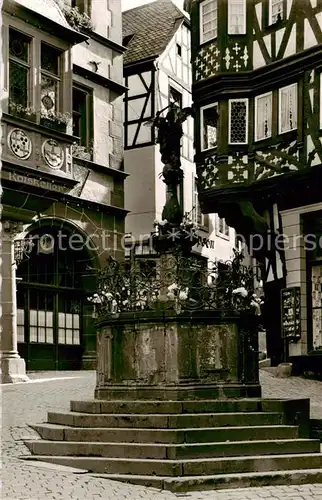 AK / Ansichtskarte  Bernkastel-Kues_Berncastel Am St Michael Brunnen 