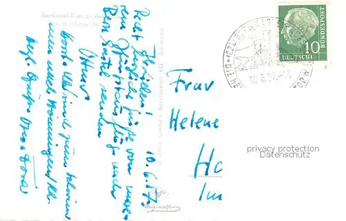 AK / Ansichtskarte  Bernkastel-Kues_Berncastel Am St Michael Brunnen 