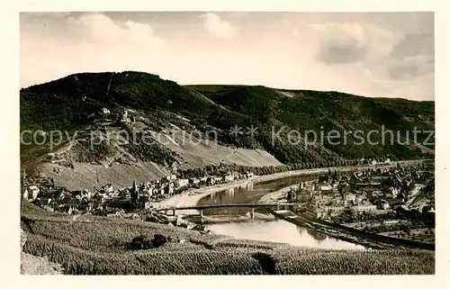 AK / Ansichtskarte  Bernkastel-Kues_Berncastel Moselpartie 