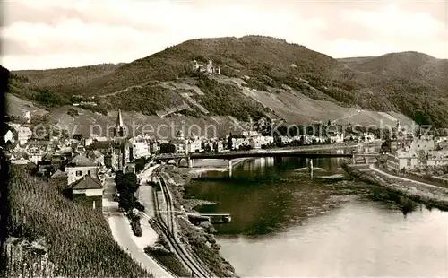 AK / Ansichtskarte 73810317 Bernkastel-Kues_Berncastel Moselpartie 