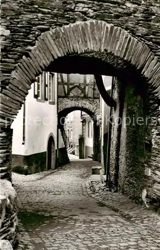 AK / Ansichtskarte  Beilstein_Mosel Noerdliches Stadttor Beilstein_Mosel