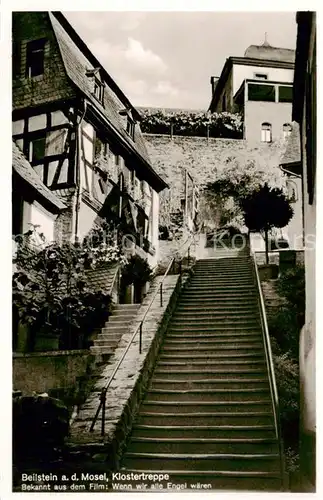 AK / Ansichtskarte  Beilstein_Mosel Klostertreppe Beilstein_Mosel