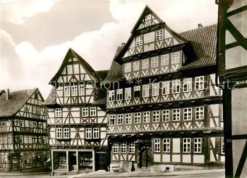 AK / Ansichtskarte  Bad_Sooden-Allendorf Buergerhaus Bad_Sooden-Allendorf