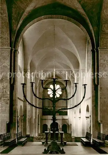 AK / Ansichtskarte  Braunschweig Dom St Blasius Der Hohe Chor mit siebenarmigem Leuchter Braunschweig