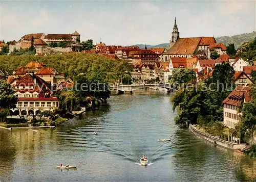 AK / Ansichtskarte  Tuebingen Partie am Neckar Tuebingen