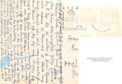 AK / Ansichtskarte  Bremen Partie am Wall Bremen