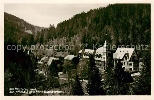 AK / Ansichtskarte  Woelfelsgrund_Glatz_PL Sanatorium 