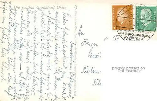 AK / Ansichtskarte  Woelfelsgrund_Glatz_PL Sanatorium 