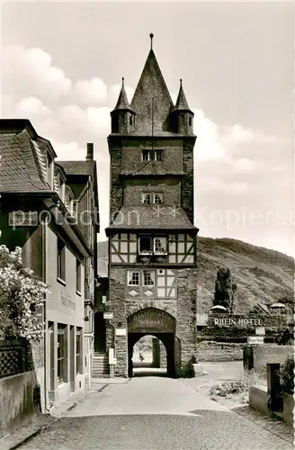 AK / Ansichtskarte  Bacharach_Rhein Markttor Bacharach Rhein